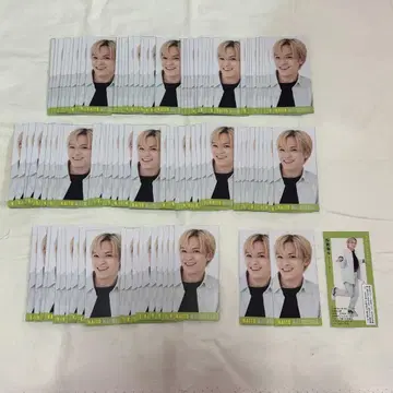 마츠쿠라 카이토 Myojo 응원 카드 총 103장