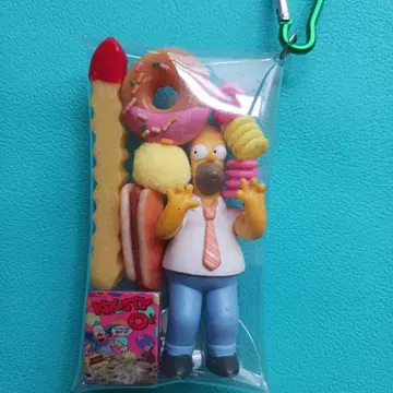 호머 심슨 음식 키링 심슨