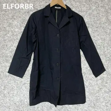 ELFORBR 닥터 코트 다크 네이비