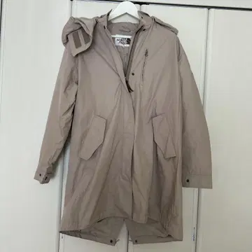 THE NORTH FACE 베이지 마운틴 후드티