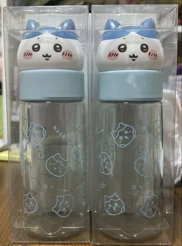 치이카와 (먼작귀) 얼굴 마이 보틀 1 하치와레 2개 세트