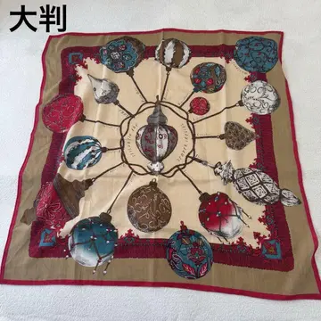 manipuri 대형 울 실크 플라네타 스카프