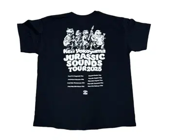 Ken Yokoyama KEN JS TOUR TEE 블랙 XL