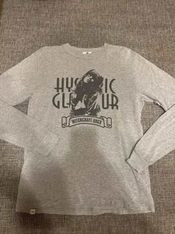HYSTERIC GLAMOUR 긴팔 티셔츠 그레이