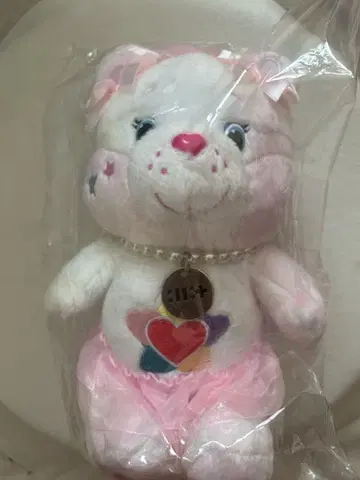 ILLIT 케어베어 원희 봉제 인형