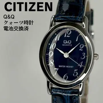데드스탁 CITIZEN 시티즌 Q&Q 쿼츠 손목시계 배터리 교환 완료