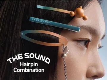 SKULLPANDA The Sound 시리즈 헤어핀 콤비네이션