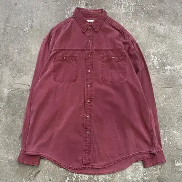 90s 90년대 L.L.Bean 엘엘빈 셔츠 긴팔 셔츠 구제 의류 XL