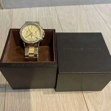 MICHAEL KORS 골드 아날로그 시계