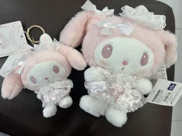 산리오 마이멜로디 화이트 딸기 티타임 시리즈 후와쿠타 마스코트