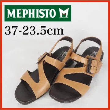 O5568*MEPHISTO*가죽 샌들*37-23.5cm*베이지