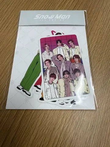 Snow Man 1st pop up 한국 한정판 스티커