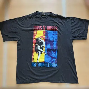 GUNS N' ROSES USE YOUR ILLUSION 셔츠 XL