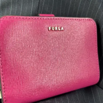 FURLA 핑크 접이식 지갑