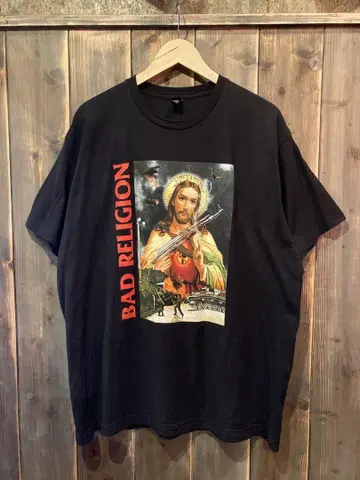 BAD RELIGION 그래픽 T셔츠 XL 블랙 2019 tour