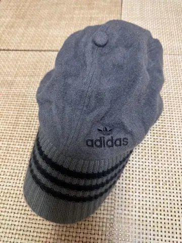 adidas 그레이 플리스 캡