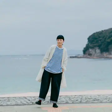 RINEN 10온스 낫인디고 데님 릴랙스 팬츠 사이즈 3