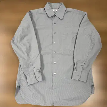 [ 거의 새상품 ] UNIQLO U 롱 오버사이즈 셔츠 S