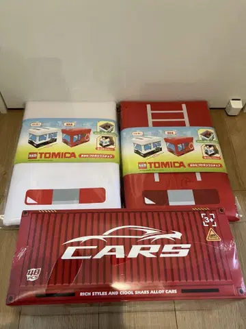 토미카 장난감 상자 미니카