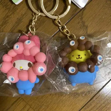 만박 미야쿠미야쿠 산리오 마스코트 키링 마이멜로디 폼폼푸딩