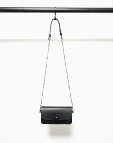 MB ULTIMATE FABRIC 체인 가죽 지갑 주름