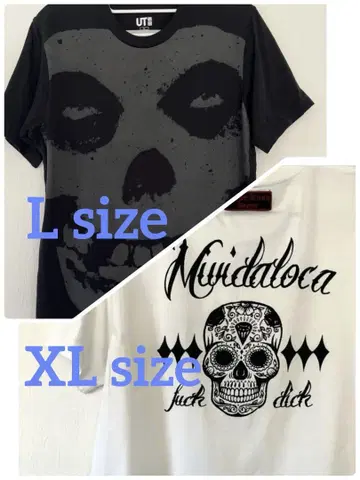 UNIQLO UT MISFITS 티셔츠 외 2장 세트