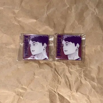 하이큐 우시지마 와카토시 아크릴 배지