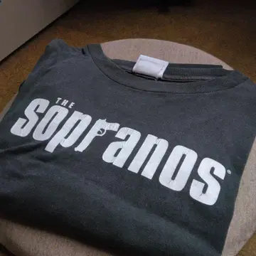 빈티지 T셔츠, 구제 의류 THE SOPRANOS 티셔츠 (1개)