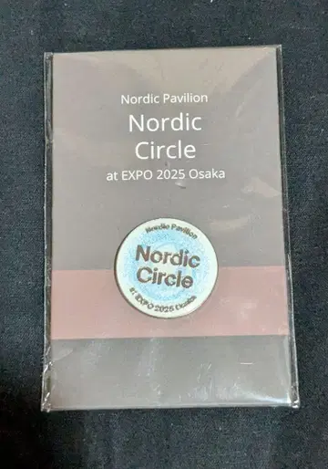 오사카 만박 EXPO 2025 핀 배지 핀즈 북유럽관 노르딕 서클