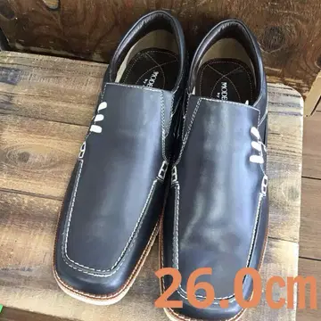 남성용 마드라스 로퍼 26.0cm