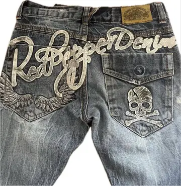 Red Pepper Denim 데미지 데님 팬츠