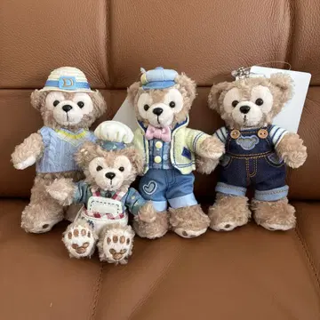 더피 인형 배지 세트