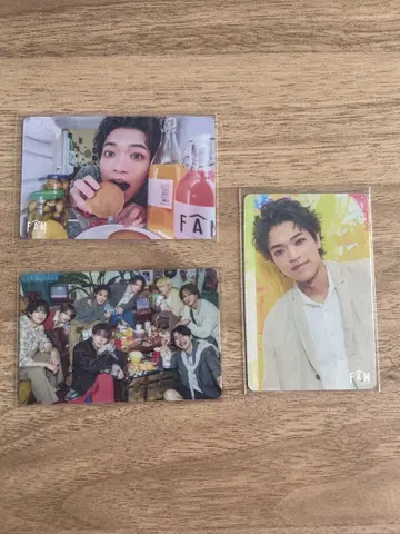 FAM timelesz 테라니시 타쿠토 하라 요시타카 트레이딩 카드