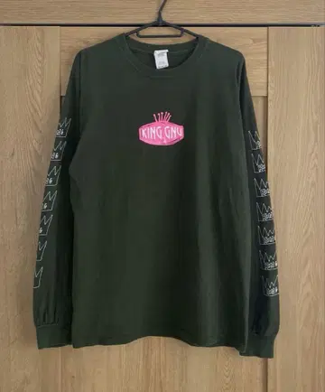 King Gnu 라이브 셔츠 그린 M