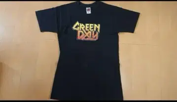 GREEN DAY 밴딩T셔츠 2001년제