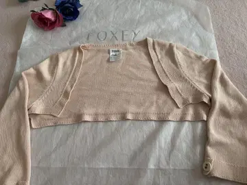 FOXEY 레이디 베이직 볼레로 가디건