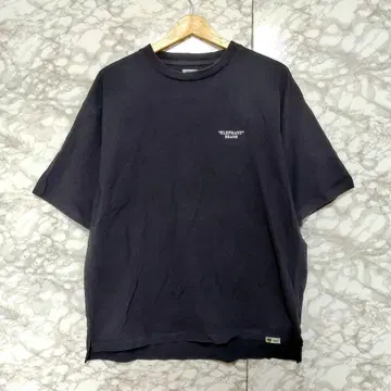 ELEPHANT BRAND 캐주얼 페이즐리 로고 셔츠 M