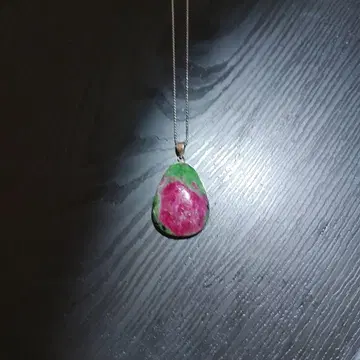 루비 조이사이트 펜던트 목걸이