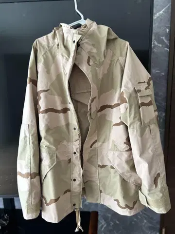 US ARMY 카모 패턴 밀리터리 고어텍스 후드티