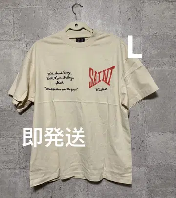 SAINT 엑스트라 헤비웨이트 T셔츠 크림