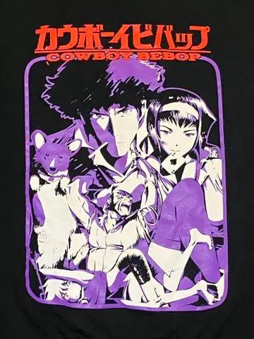 COWBOY BEBOP 카우보이 비밥 맨투맨 T셔츠 블랙