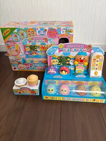 호빵맨의 올려서 퐁! 아이스 주세요!