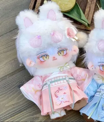 20cm 봉제 인형 옷 갈아입기