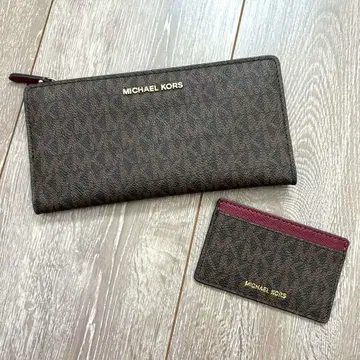 MICHAEL KORS 장지갑과 카드 케이스 세트