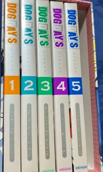 DOG DAYS 1-5 완전 생산 한정판