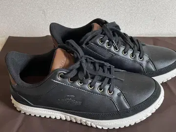 Golden Bear 블랙 레이스업 슈즈