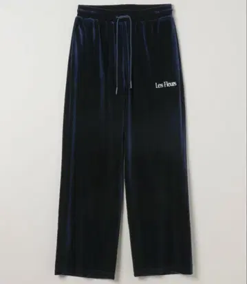 Les Fleurs JEANASIS 벨로아 트랙 팬츠