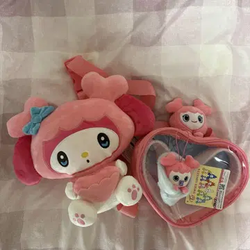 TWICE gigo 모브리 산리오 콜라보 봉제 인형 백 스트랩