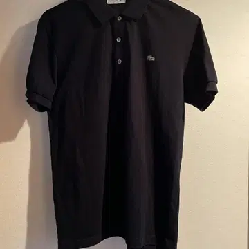 라코스테 블랙 피케 셔츠
