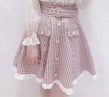 리즈리사 벨트 스커트 양산형